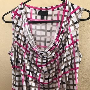 Worthington dress shirt with Cowl neck